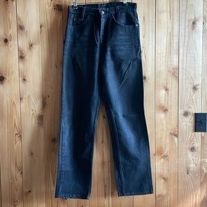 Vtg 90s USA Levi's 560 Tapered Mom Jean orange tab 31 x 34
